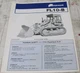Fiat Allis FL10-B Crawler Loader Info and Sales Brochure CM-1107B