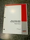 Case IH RR144/RR180/RR204 flex wing finish mower repair manual part# 87757972