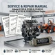 KUBOTA D1102-B D1302-B D1402-B V1502-B ENGINE SERVICE REPAIR WORKSHOP MANUAL USB