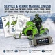 ARCTIC CAT XF6000 XF7000 XF8000 2017 SERVICE REPAIR SHOP MANUAL ON USB