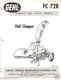 Farm Manual - Gehl - FC 72B - Flail Chopper - Service Parts - 1964 (FM135)