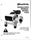 Simplicity Lawn Tractor model 4108 Operator's manual 8HP Plus electric start