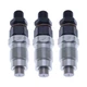 3X Fuel Injector 16001-53002 for Kubota D722 D782 D902 B7300HSD B7400HSD B7410D