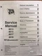 JCB Service 8013, 8015, 8017, 8018/801 Excavator Manual shop gravemaster
