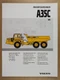 Volvo A35C Articulated Truck Hauler 1997 Brochure