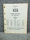 OEM Worthington Portable Air Compressor Monorotor Silenced 160 CFM Parts Manual