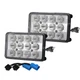 LED Headlights For Case 90 94 96 Series Tractor Hood Light 1896, 2096,1594, 2094