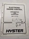 HYSTER ELECTRONIC ENGINE CONTROL MANUAL GM V6 4.3L 2200 SRM 473 897435