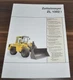 1996 Zettelmeyer ZL 1002 i Lader Wheel Loader Brochure Prospekt