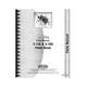 Parts Manual fits White 2-135 2-155