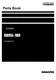 Komatsu 6D95L-1HH Engine Parts Catalog Manual SN 96999-UP