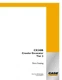 CASE CX240B TIER 3 CRAWLER EXCAVATOR PARTS CATALOG