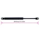 Gas Spring 1653900057 for Takeuchi Loader TL8 TL10 TL12 TL120 TL130 TL140 TL150