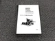 Sperry New Holland TR70 TR75 TR85 TR95 Combine Special Tools Service Manual
