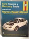 HAYNES 754 FORD TAURUS MERCURY  SABLE FULL SIZE 1996-2001 repair manual preow