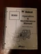 Bobcat Operation & Maintenance Manual B300 (S/N 571711001) NEW