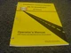 Blaw Knox SE10 Smokeater B Vent Control Sys Operator Maintenance Parts Manual xz