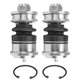 Front Upper Ball Joints Compatible with 2-4&rdquo; Lift Front Upper Control Arms