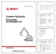 SANY SY365H BH-10 Hydraulic Excavator Service Manual PDF