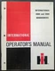 International Harvester Models 4000 and 5000 Windrowers Operators Manual