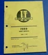 I&T Shop Service Manual For Ford 8000 Tractors