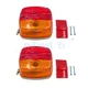 2X Tail Lamp VOE11039553 for Volvo L110 L150 L220 L70F L150D L180F L20F L330 L70