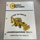 Massey Ferguson MF 60 Loader Backhoe Tractor Product Information Manual