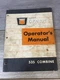 Original Oliver Model 535 Combine Operator's Manual No. 446 506 Dated Nov 1969