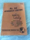 Cat Caterpillar No.46 Hydraulic Control Parts Catalog 1W 2W 3W Manual D8 D6 D7