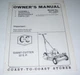COAST-TO-COAST LAWN MOWER GIANT CUTTER 22 S.P. 481-0404 OWNER'S OPERATING MANUAL