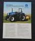 NEW HOLLAND TS100A TS115A TS125A TS135A TRACTOR SPECIFICATIONS BROCHURE
