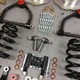 62-67 Chevy Nova MUSTANG II Coil-Over IFS 2" Drop 5x4.5 Manual LHD Rack 