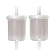 (2) Fuel Filters Fits Kubota BX22 BX23 BX24 BX25 BX2200 BX2230 BX2660 BX2350