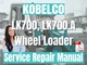 Kobelco Wheel Loader LK700 LK700.A Service Repair Manual
