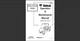 Bobcat 2200D utility vehicle Maintenance and Owner's manual PAPER