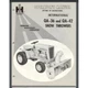 International Cub Cadet Tractor Snow Blower Thrower QA-36 QA-42 Owners Manual