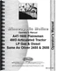 Oliver 2655 Minneapolis Moline A4T 1600 2455 2655 Tractor Operators Manual