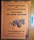 Allis-Chalmers CA 5 Tooth Coil Shank Cultivator Owner's Operator's Manual TM-53A