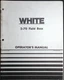White 2-70 Field Boss Operator's Manual January 1976