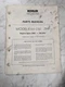 KOHLER ENGINE PARTS LIST BOOK MANUAL CATALOG K161-L161 7HP TP-1053-A 1983