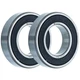 Wheel Bearing for Honda H5518 H5013 Lawn Tractor 91051-HA7-671 28x52x12mm 2 Pack