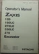 HITACHI ZAXIS 120 160LC 270LC 330LC 330 OPERATION & MAINTENANCE MANUAL BOOK
