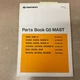 Daewoo D/B20/30S-2 G/GC/BC30S G5 MAST PARTS MANUAL BOOK CATALOG FORK LIFT TRUCK
