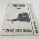 Genuine Gehl RB1500 Baler Service Parts Catalog 902586 Dealer Service