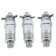 3X Fuel Injector for Kubota B4200D B5100D B5100E B6200E B7100D B7200E B8200D