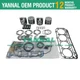 New 4TNE84 Overhaul Re-ring Kit For Yanmar Engine Daewoo DSL601