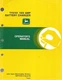 John Deere TY5161 10/2 Amp Battery Charger Operator's Manual OMTY2401 K6
