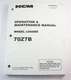 Kawasaki 70Z7B Wheel Loader QSB6.7 Operators Maintenance Manual 70C8-5001