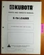 Kubota K-116 Loader for L305DT L345DT L355SS Owner Operator & Parts Manual 5/83