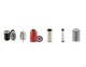 Filter Kit Fits BOMAG BW135 AD-5 w/Kubota V2203/4 Eng. SN 101650301025- 2012-